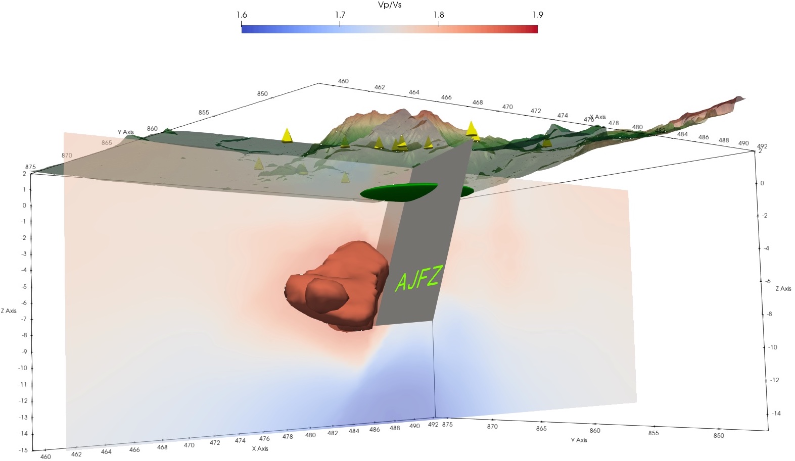 Cartoon of the subsurface below Aluto volcano, Ethiopia